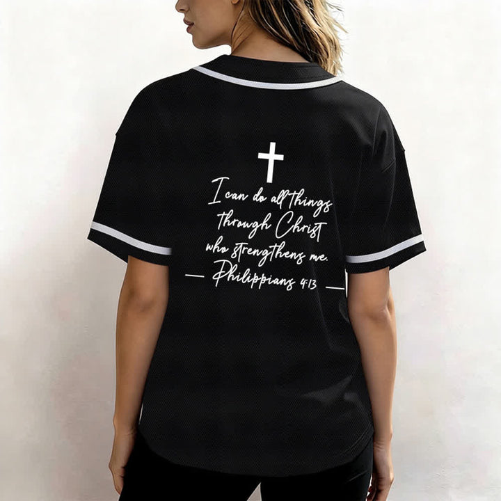 Christianartworkshop Jesus Christ 33 Light Blue Mesh Baseball Jersey - image 11