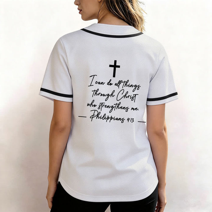 Christianartworkshop Jesus Christ 33 Light Blue Mesh Baseball Jersey - image 18