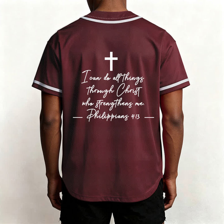 Christianartworkshop Jesus Christ 33 Light Blue Mesh Baseball Jersey - image 34