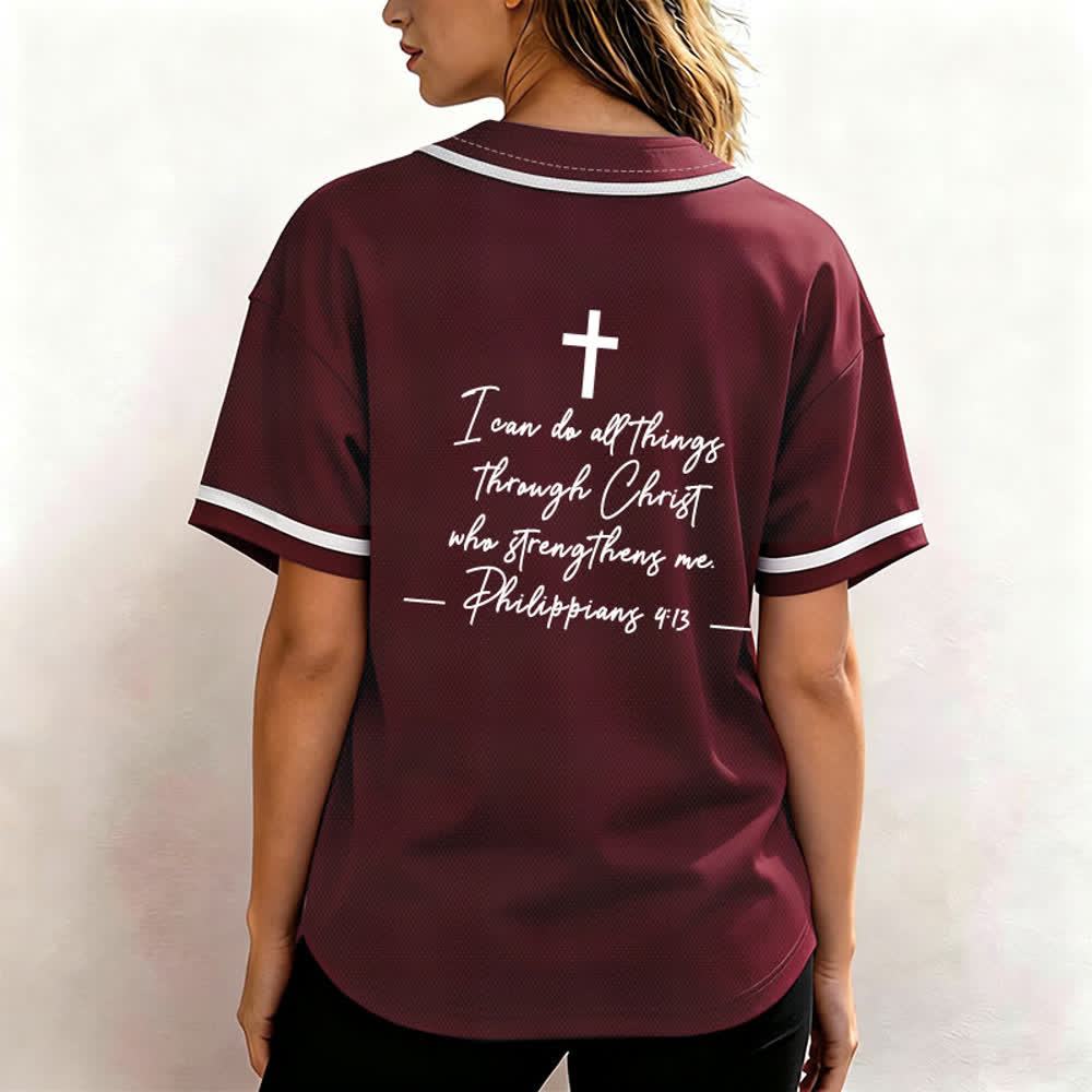 Christianartworkshop Jesus Christ 33 Light Blue Mesh Baseball Jersey - image 32