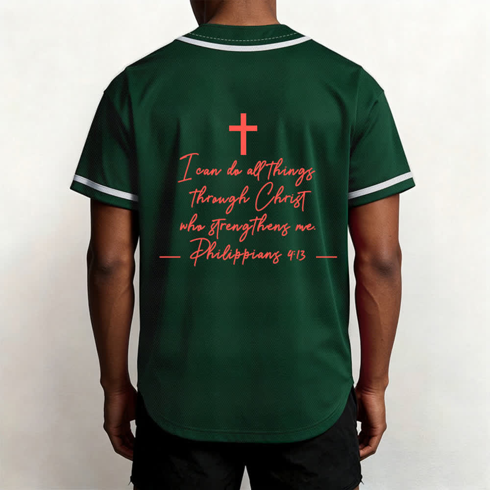 Christianartworkshop Jesus Christ 33 Light Blue Mesh Baseball Jersey - image 41
