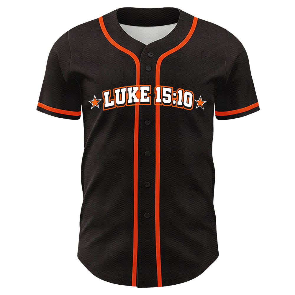 Christianartworkshop Luke 15:10 Found Sheep Mesh Baseball Jersey - image 20