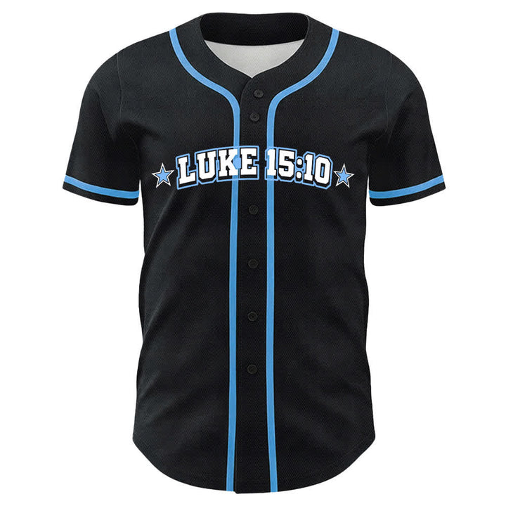 Christianartworkshop Luke 15:10 Found Sheep Mesh Baseball Jersey - image 2