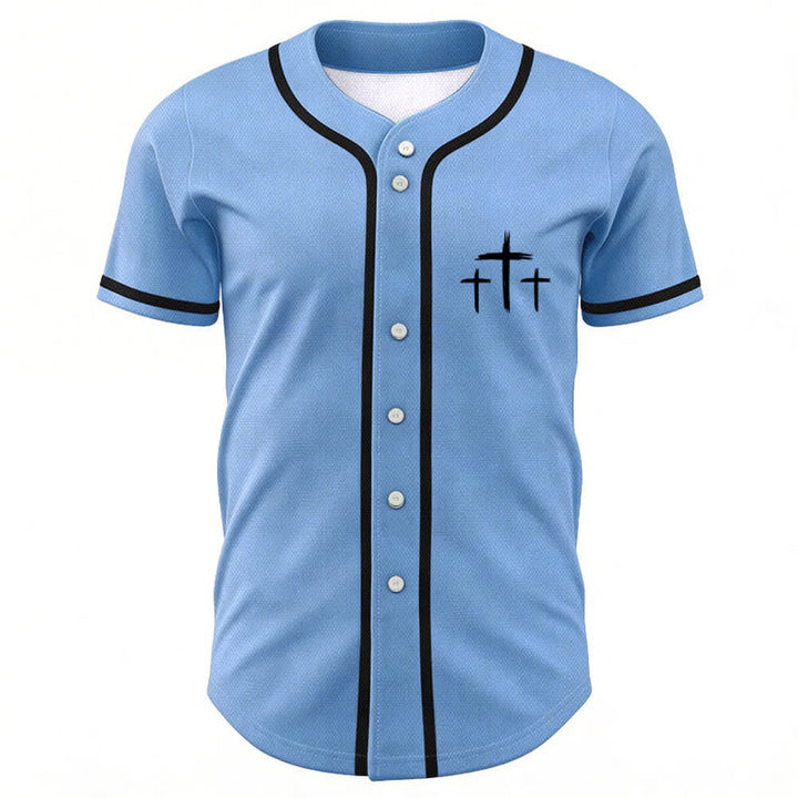 Christianartworkshop Faith Over Fear Contrast Trim Baseball Jersey - image 51