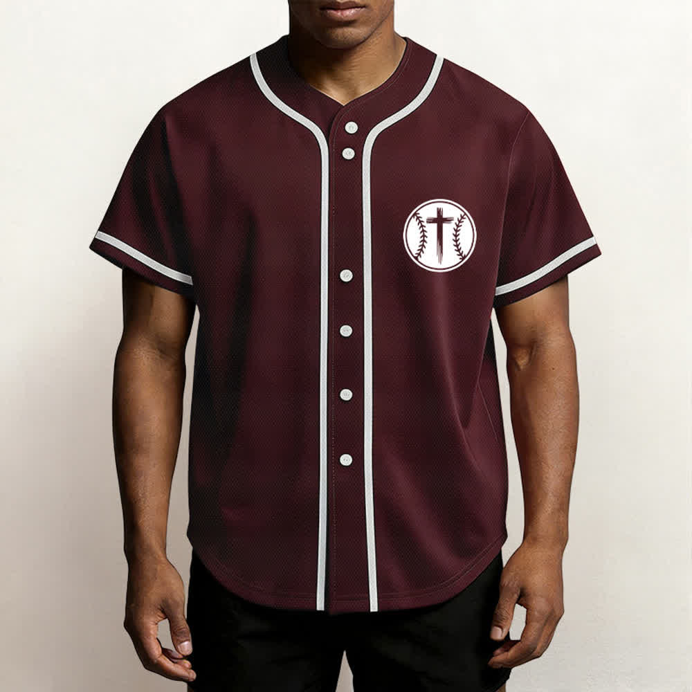 Christianartworkshop I CAN DO ALL THINGS THROUGH CHRIST Baseball Jersey - image 20