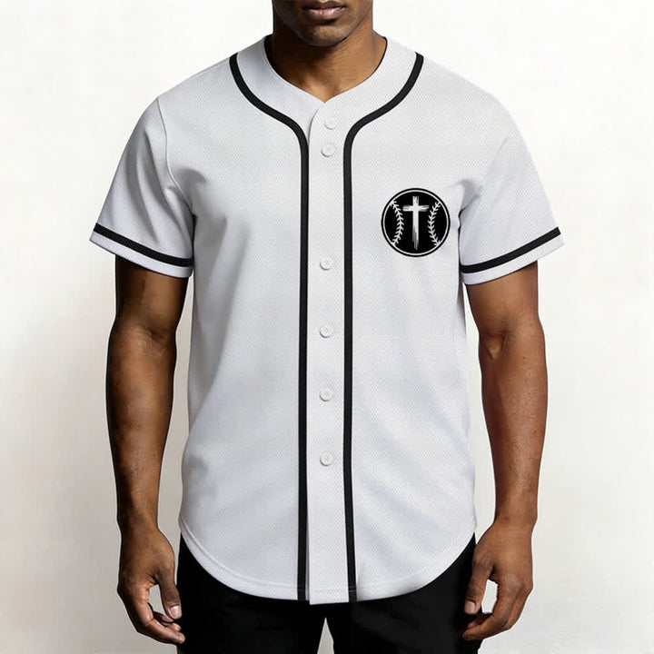 Christianartworkshop I CAN DO ALL THINGS THROUGH CHRIST Baseball Jersey - image 13