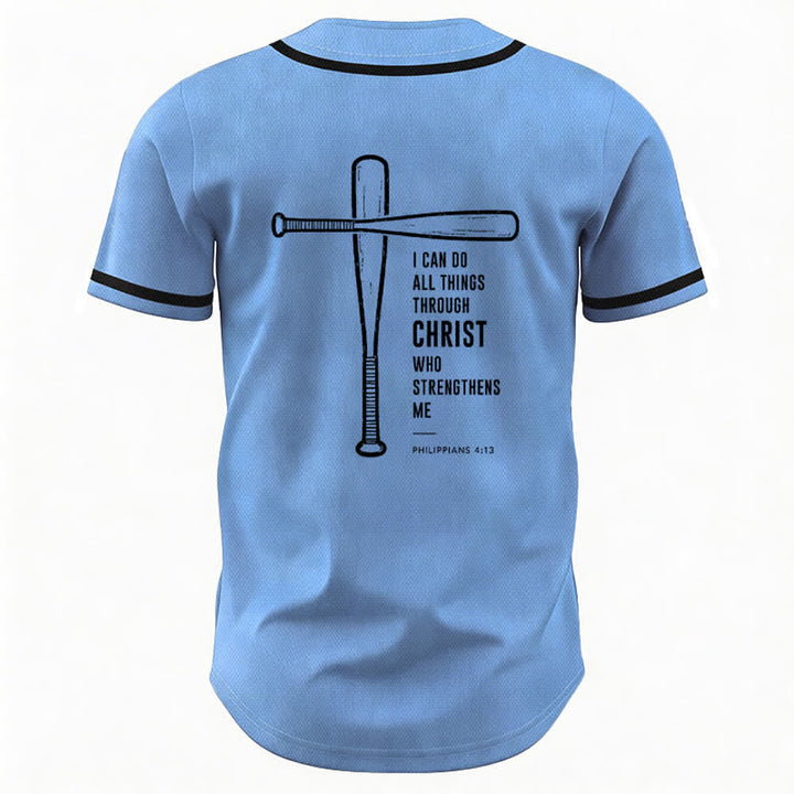 Christianartworkshop I CAN DO ALL THINGS THROUGH CHRIST Baseball Jersey - image 50