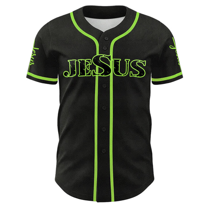Christianartworkshop Jesus Cross Nail and Crown of Thorns Baseball Jersey - image 23