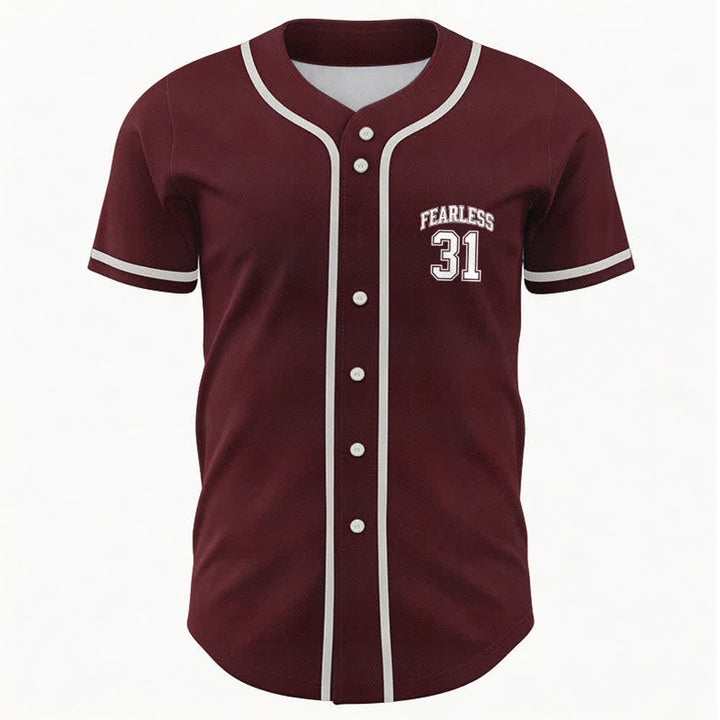 Christianartworkshop Proverbs 31 Fearless Faith Graphic Unisex Baseball Jersey - image 30