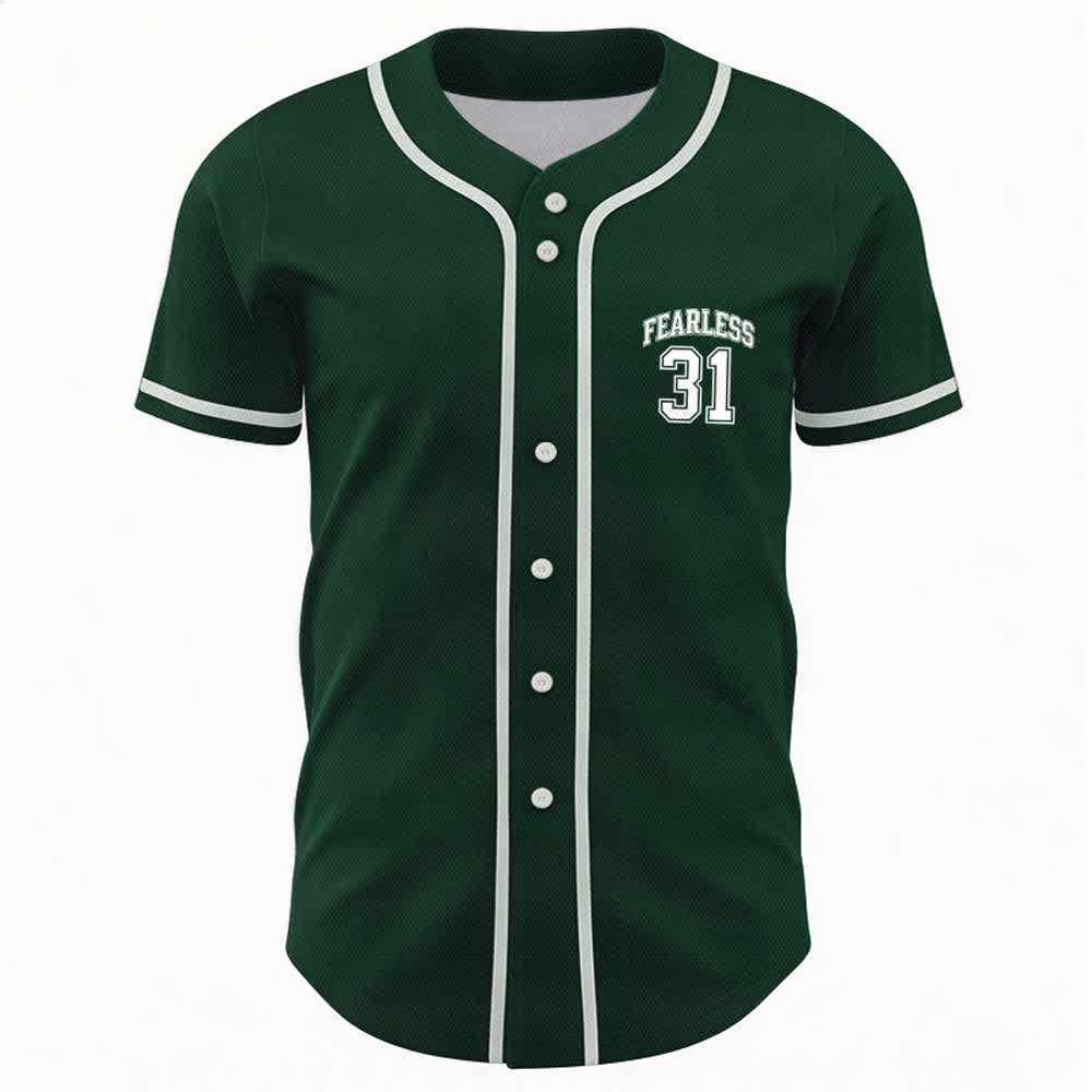 Christianartworkshop Proverbs 31 Fearless Faith Graphic Unisex Baseball Jersey - image 44