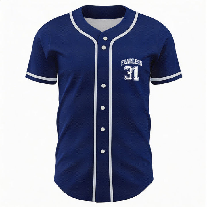 Christianartworkshop Proverbs 31 Fearless Faith Graphic Unisex Baseball Jersey - image 16