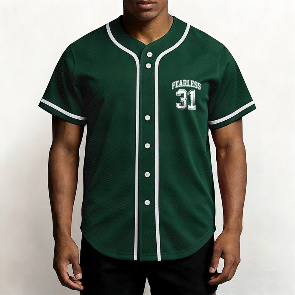 Christianartworkshop Proverbs 31 Fearless Faith Graphic Unisex Baseball Jersey - image 46