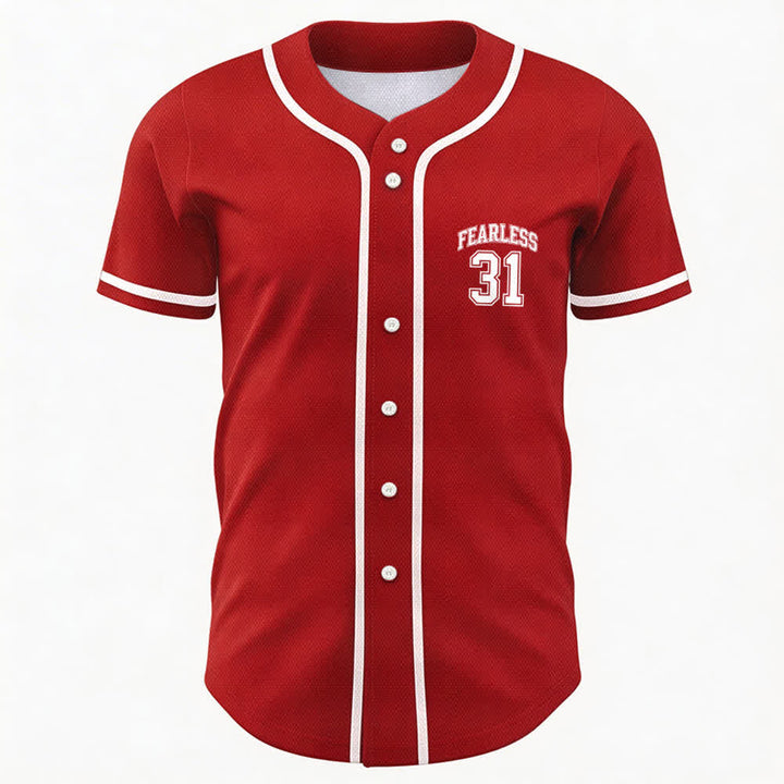 Christianartworkshop Proverbs 31 Fearless Faith Graphic Unisex Baseball Jersey - image 51