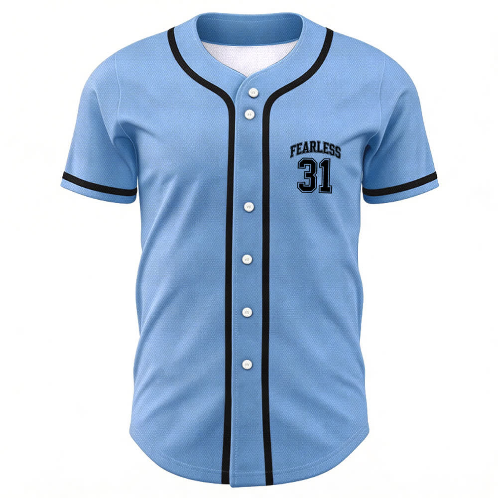Christianartworkshop Proverbs 31 Fearless Faith Graphic Unisex Baseball Jersey - image 37