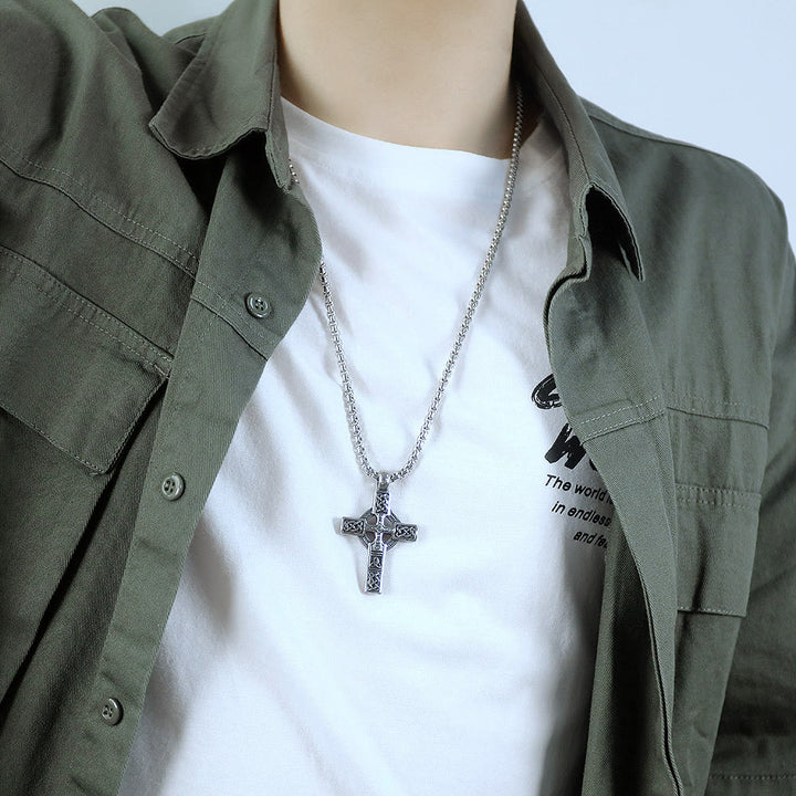 FREE Today: Vintage Celtic Knot Cross Pendant Necklace: Emblem of Enduring Gentle Shelter - image 2