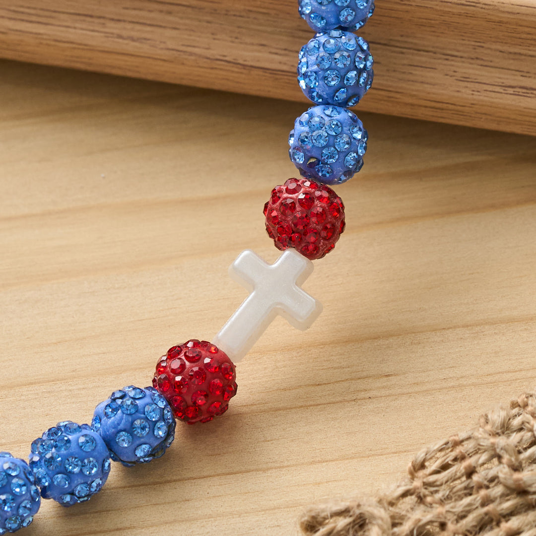 FREE Today: All-Day Wear Shimmer Crystal Cross Bracelet: Symbol of Steady Sacred Light - image 5