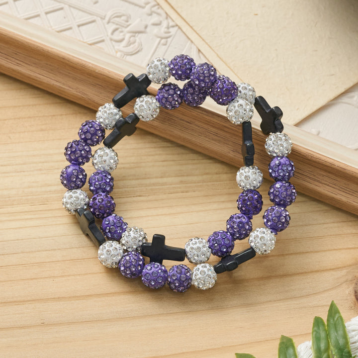 FREE Today: All-Day Wear Shimmer Crystal Cross Bracelet: Symbol of Steady Sacred Light - image 27