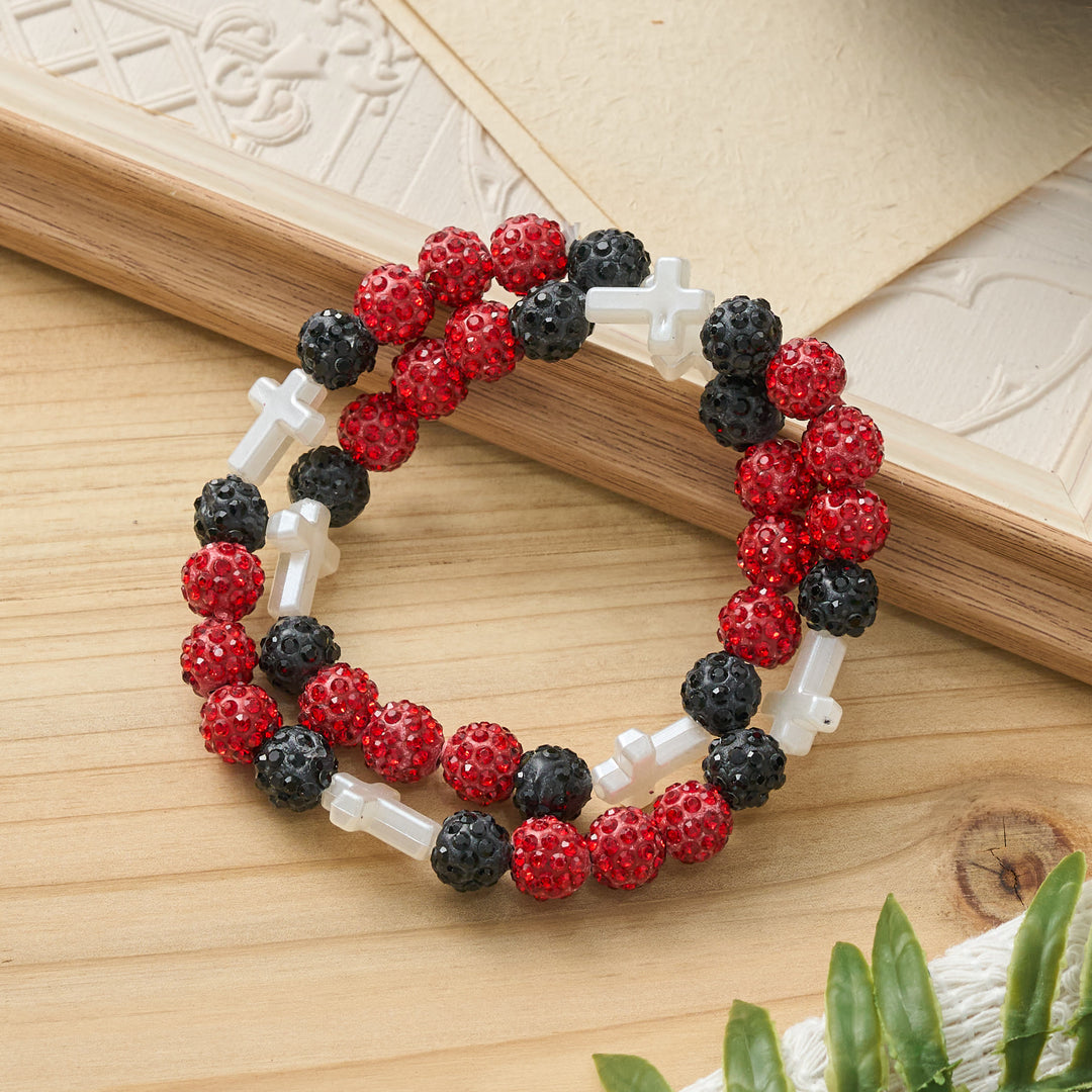 FREE Today: All-Day Wear Shimmer Crystal Cross Bracelet: Symbol of Steady Sacred Light - image 11