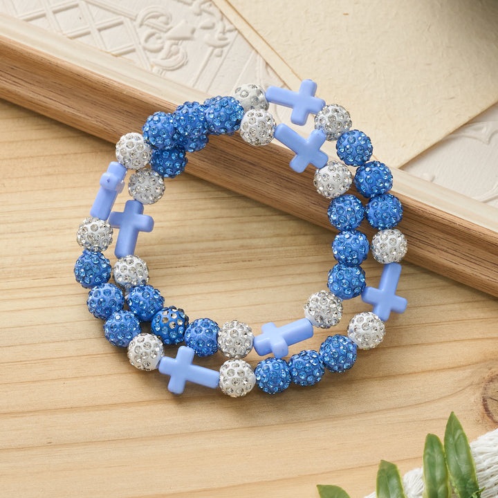 FREE Today: All-Day Wear Shimmer Crystal Cross Bracelet: Symbol of Steady Sacred Light - image 23