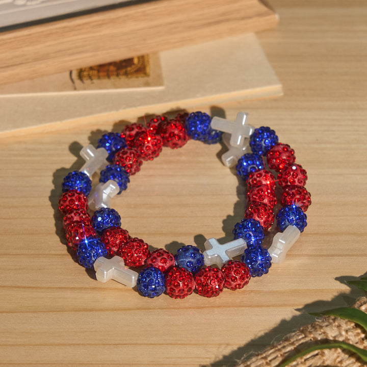 FREE Today: All-Day Wear Shimmer Crystal Cross Bracelet: Symbol of Steady Sacred Light - D - image 14