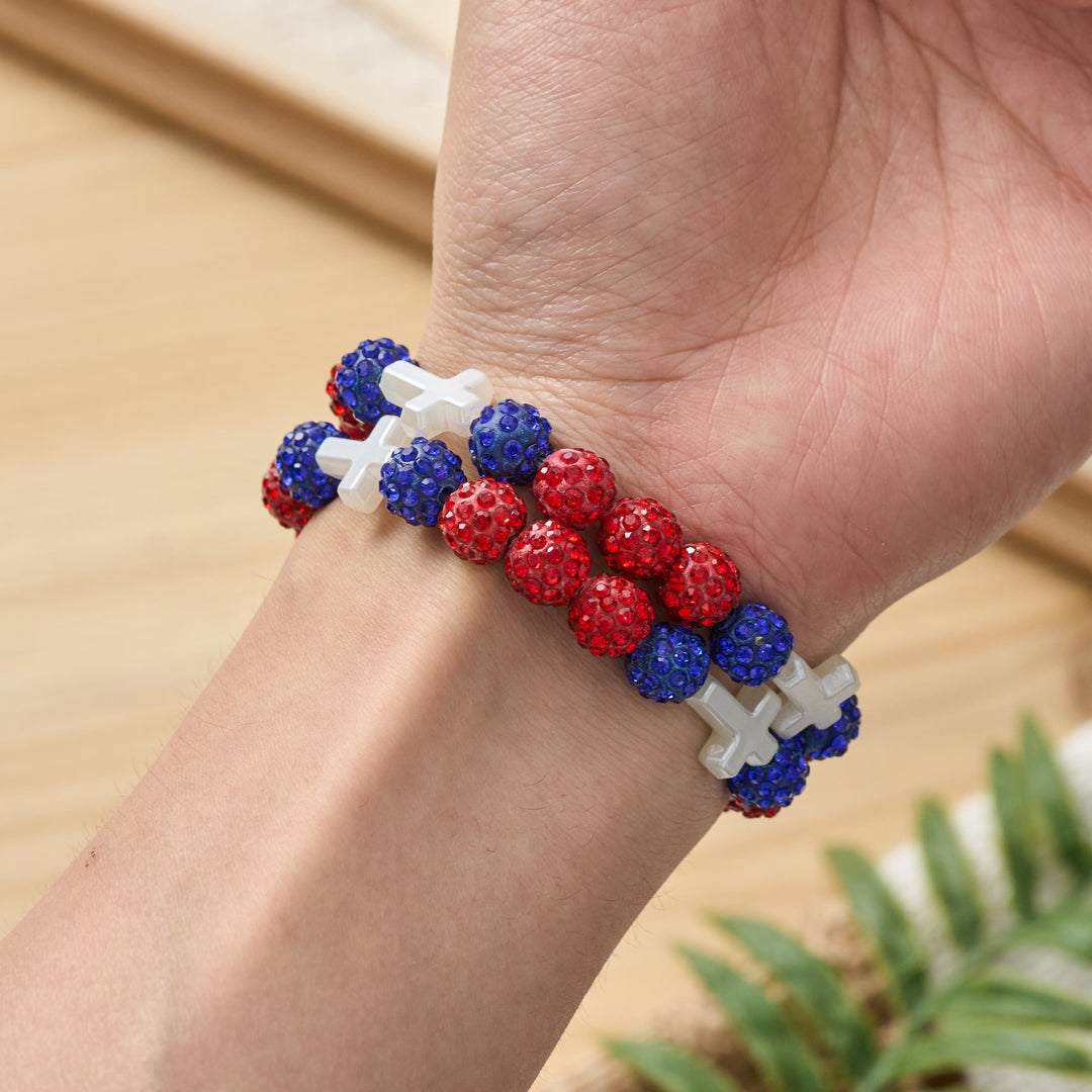 FREE Today: All-Day Wear Shimmer Crystal Cross Bracelet: Symbol of Steady Sacred Light - image 16