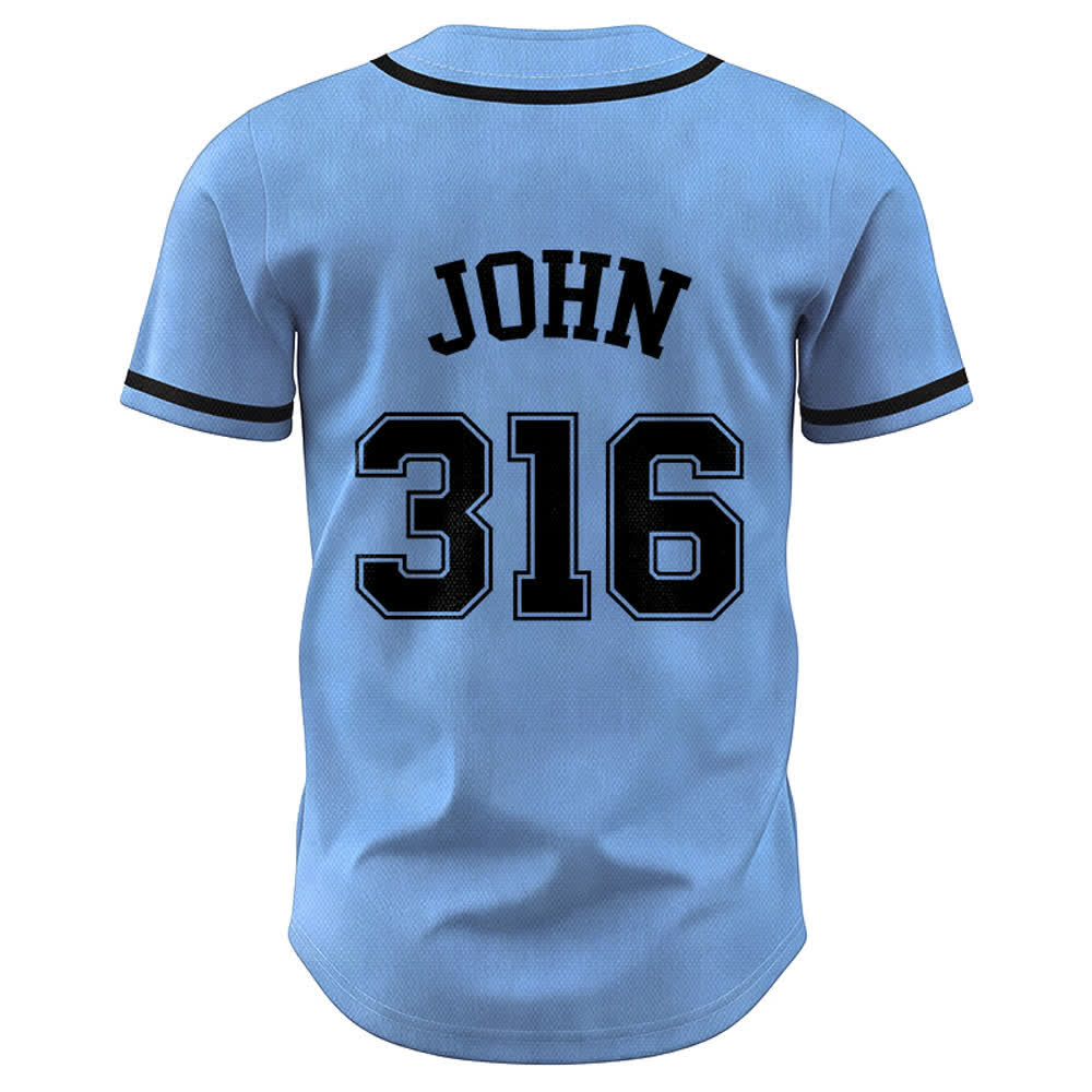 Christianartworkshop Sporty Team Jesus John 316 Inspirational Scripture Statement Unisex Baseball Jersey - image 37