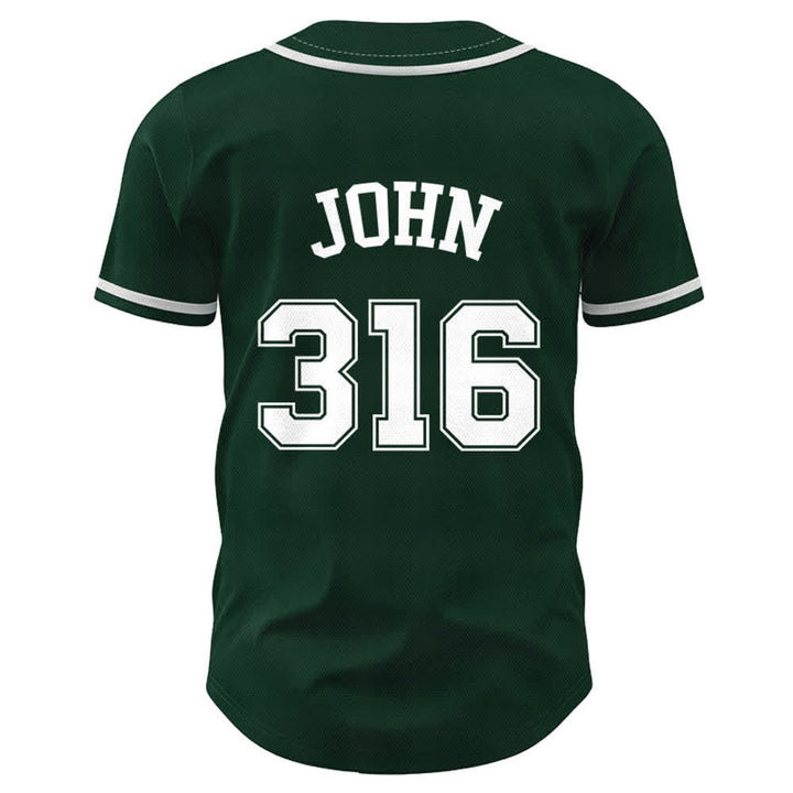 Christianartworkshop Sporty Team Jesus John 316 Inspirational Scripture Statement Unisex Baseball Jersey - image 44