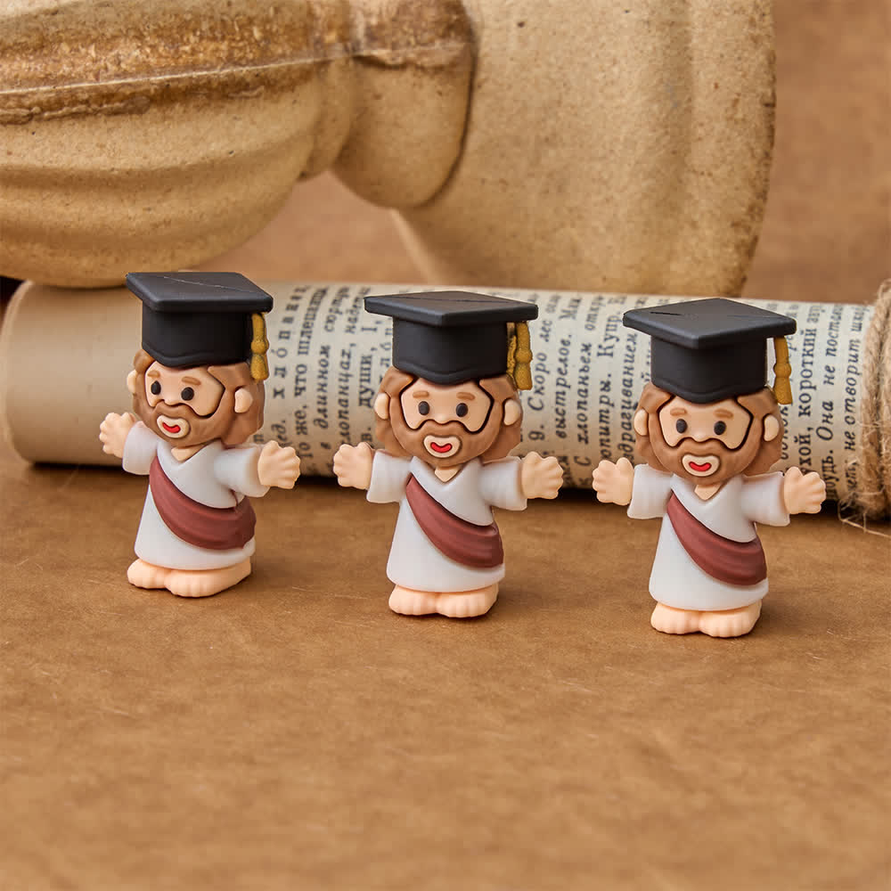 FREE Today: Mini Jesus Figurine Ornaments: Cute Scripture Plaque Desktop Decor, Emblem of Tender Heavenly Love - image 7