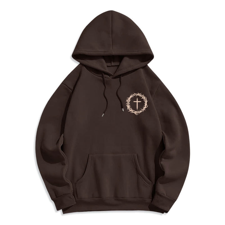 Christianartworkshop A Lot Can Happen In 3 Days Graphic Fleece Lined Polyester Hoodie - image 14