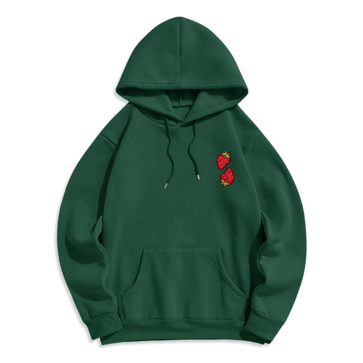 Christianartworkshop Fruit Of The Spirit Strawberry Print Pullover Fleece Lined Polyester Hoodie - image 20