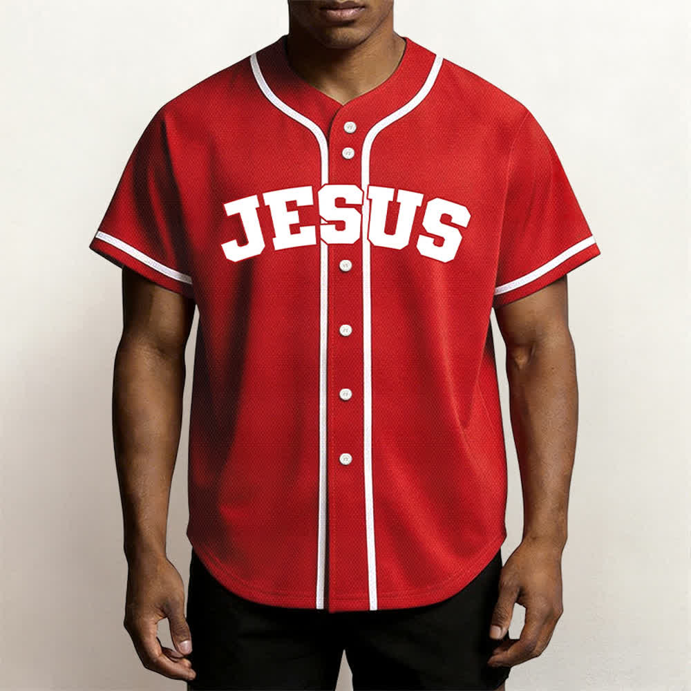 Christianartworkshop Rooted In Christ Black Button Up Baseball Jersey - image 41
