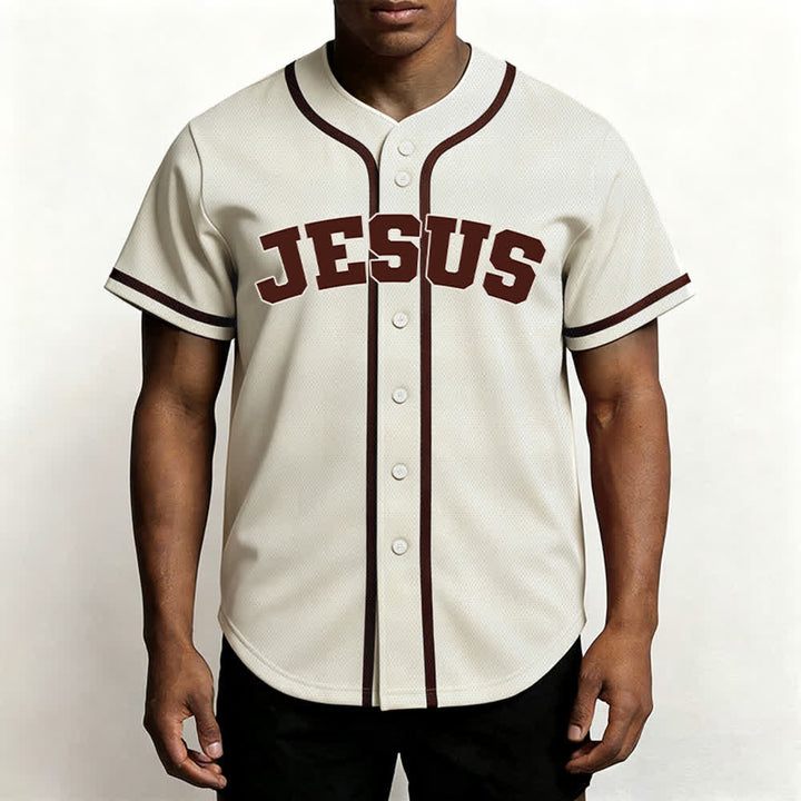 Christianartworkshop Rooted In Christ Black Button Up Baseball Jersey - image 13