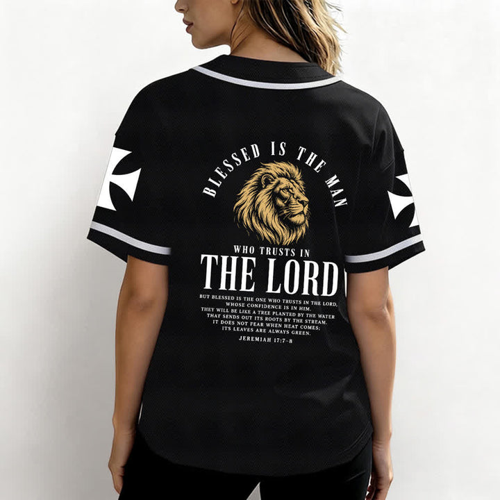 Christianartworkshop Jesus Highway To Heaven Jeremiah 17:7-8 Baseball Jersey - image 10