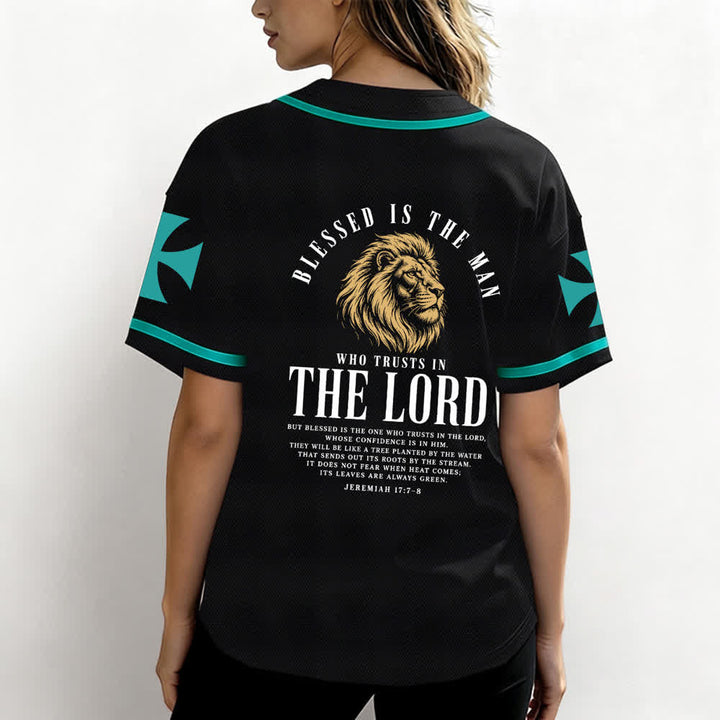 Christianartworkshop Jesus Highway To Heaven Jeremiah 17:7-8 Baseball Jersey - image 31