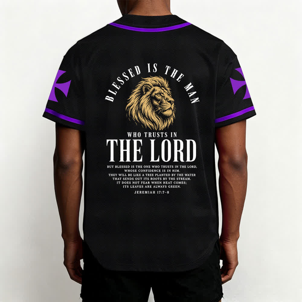 Christianartworkshop Jesus Highway To Heaven Jeremiah 17:7-8 Baseball Jersey - image 54