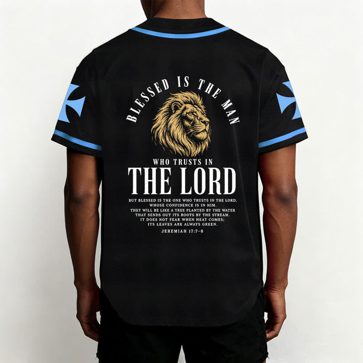 Christianartworkshop Jesus Highway To Heaven Jeremiah 17:7-8 Baseball Jersey - image 47