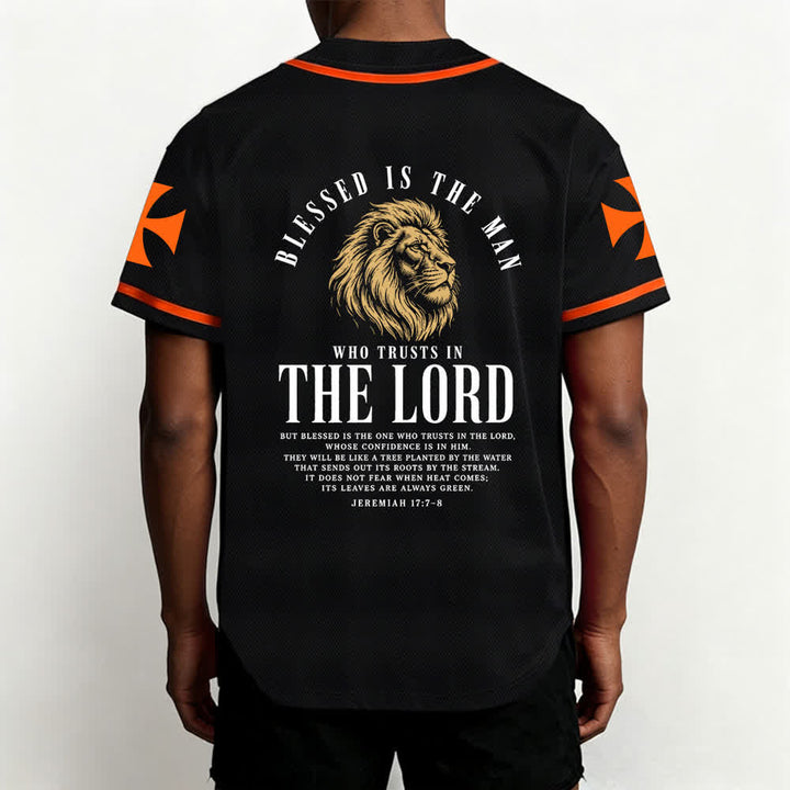 Christianartworkshop Jesus Highway To Heaven Jeremiah 17:7-8 Baseball Jersey - image 40