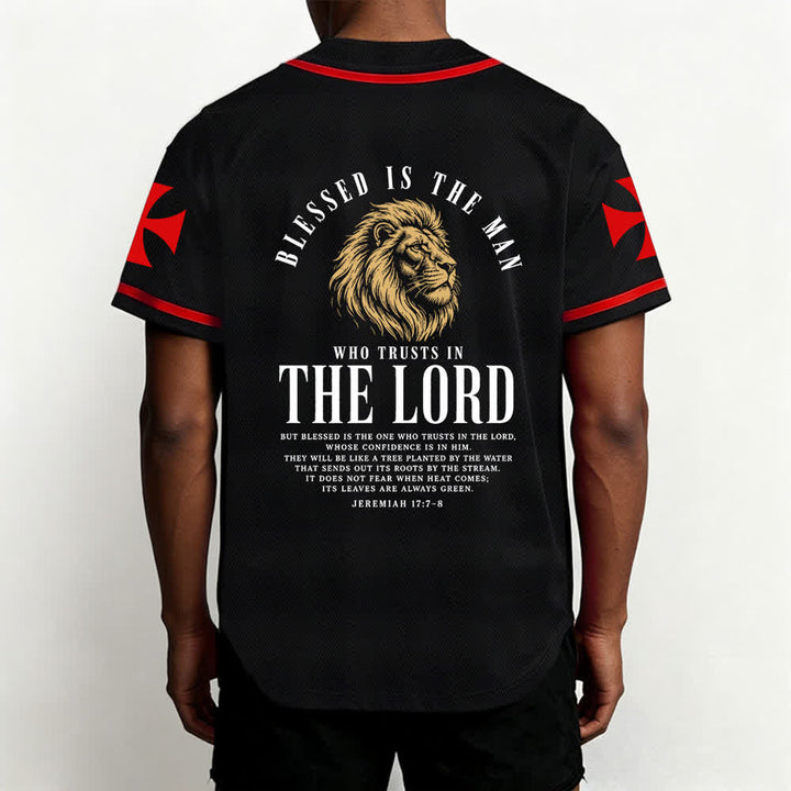 Christianartworkshop Jesus Highway To Heaven Jeremiah 17:7-8 Baseball Jersey - image 19