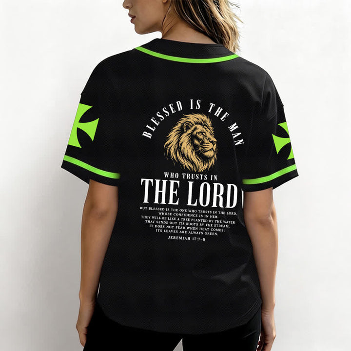 Christianartworkshop Jesus Highway To Heaven Jeremiah 17:7-8 Baseball Jersey - image 61