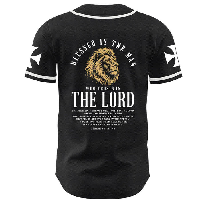 Christianartworkshop Jesus Highway To Heaven Jeremiah 17:7-8 Baseball Jersey - image 8
