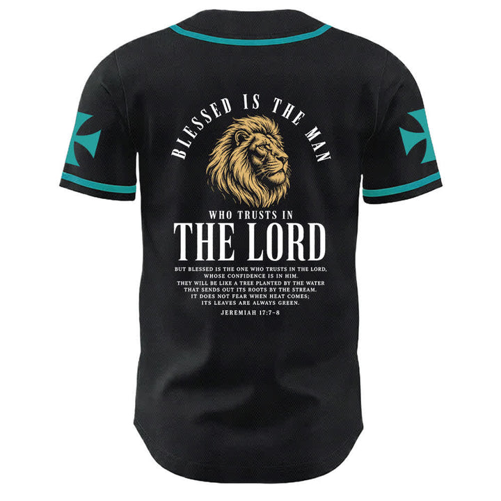 Christianartworkshop Jesus Highway To Heaven Jeremiah 17:7-8 Baseball Jersey - image 29