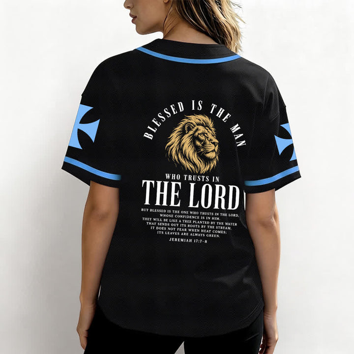 Christianartworkshop Jesus Highway To Heaven Jeremiah 17:7-8 Baseball Jersey - image 45
