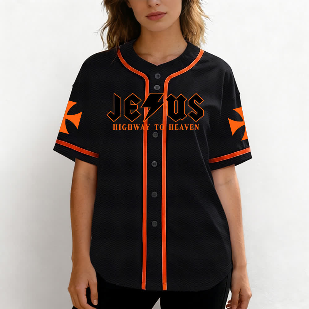 Christianartworkshop Jesus Highway To Heaven Jeremiah 17:7-8 Baseball Jersey - image 39