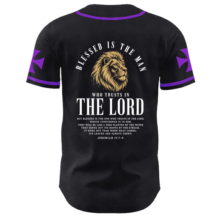 Christianartworkshop Jesus Highway To Heaven Jeremiah 17:7-8 Baseball Jersey - image 50