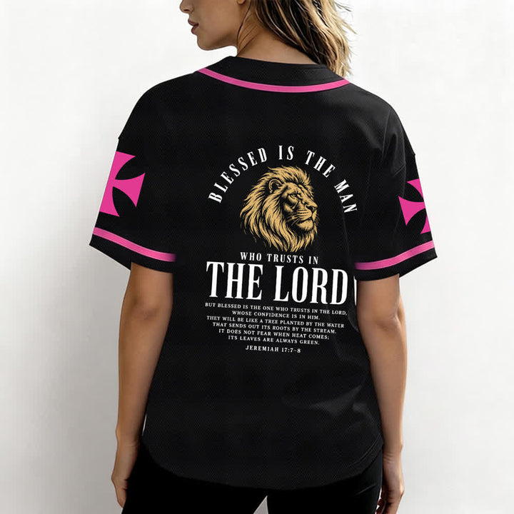 Christianartworkshop Jesus Highway To Heaven Jeremiah 17:7-8 Baseball Jersey - image 24