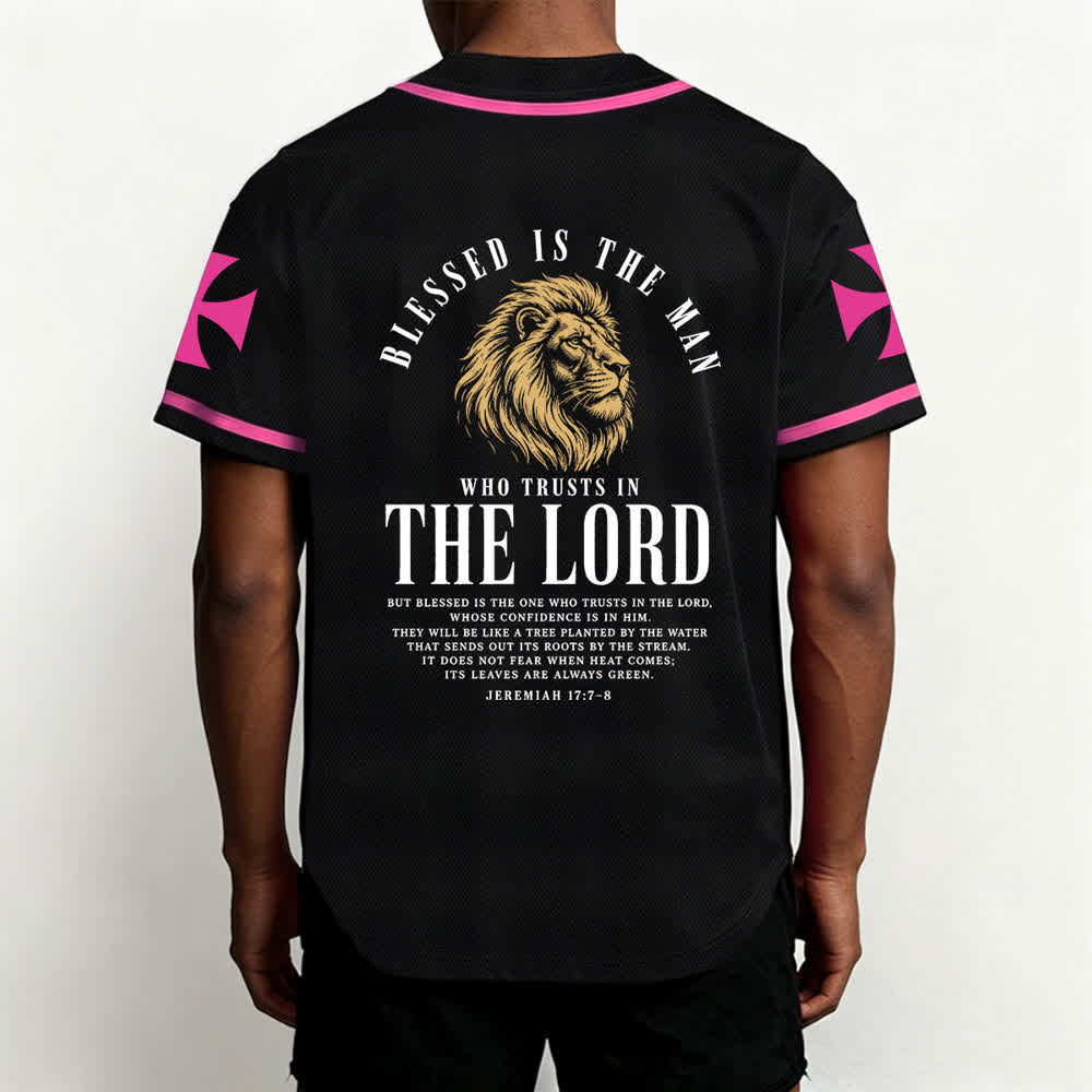 Christianartworkshop Jesus Highway To Heaven Jeremiah 17:7-8 Baseball Jersey - image 26