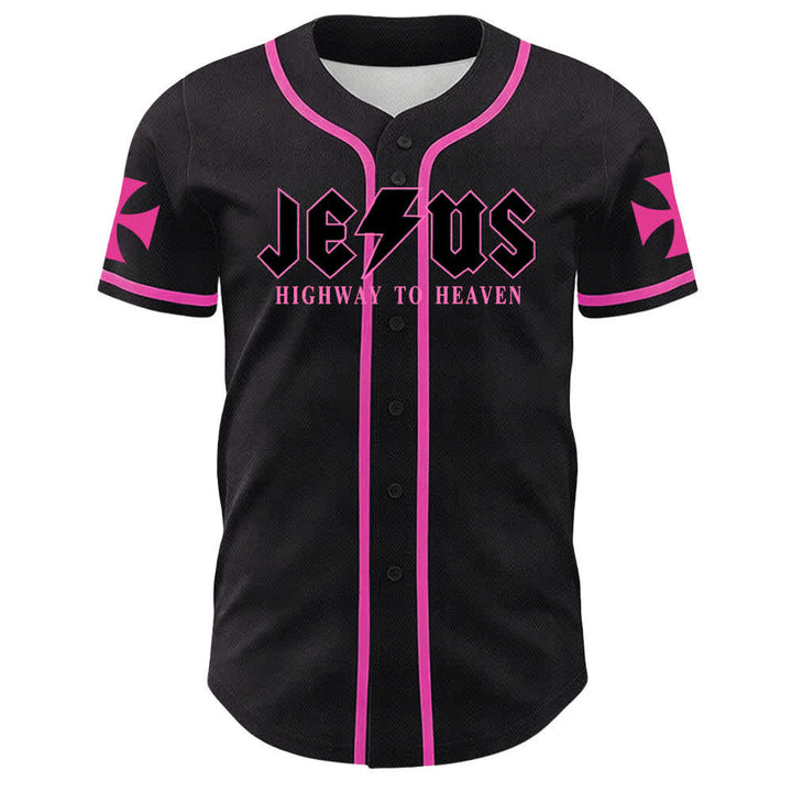 Christianartworkshop Jesus Highway To Heaven Jeremiah 17:7-8 Baseball Jersey - image 23