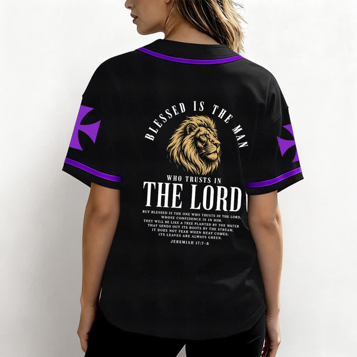 Christianartworkshop Jesus Highway To Heaven Jeremiah 17:7-8 Baseball Jersey - image 52