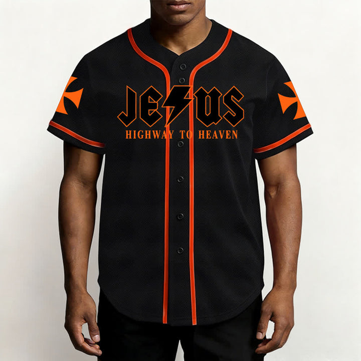 Christianartworkshop Jesus Highway To Heaven Jeremiah 17:7-8 Baseball Jersey - image 41
