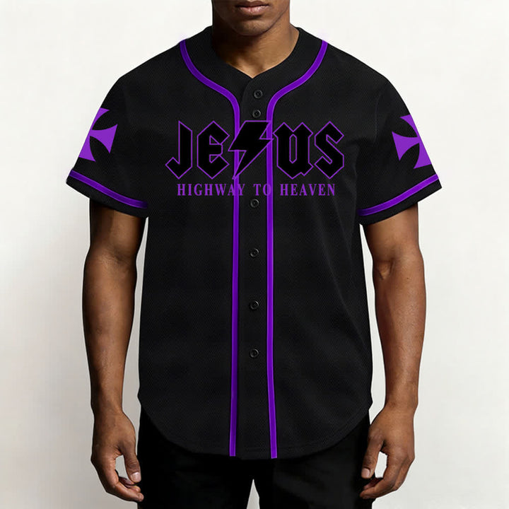 Christianartworkshop Jesus Highway To Heaven Jeremiah 17:7-8 Baseball Jersey - image 55